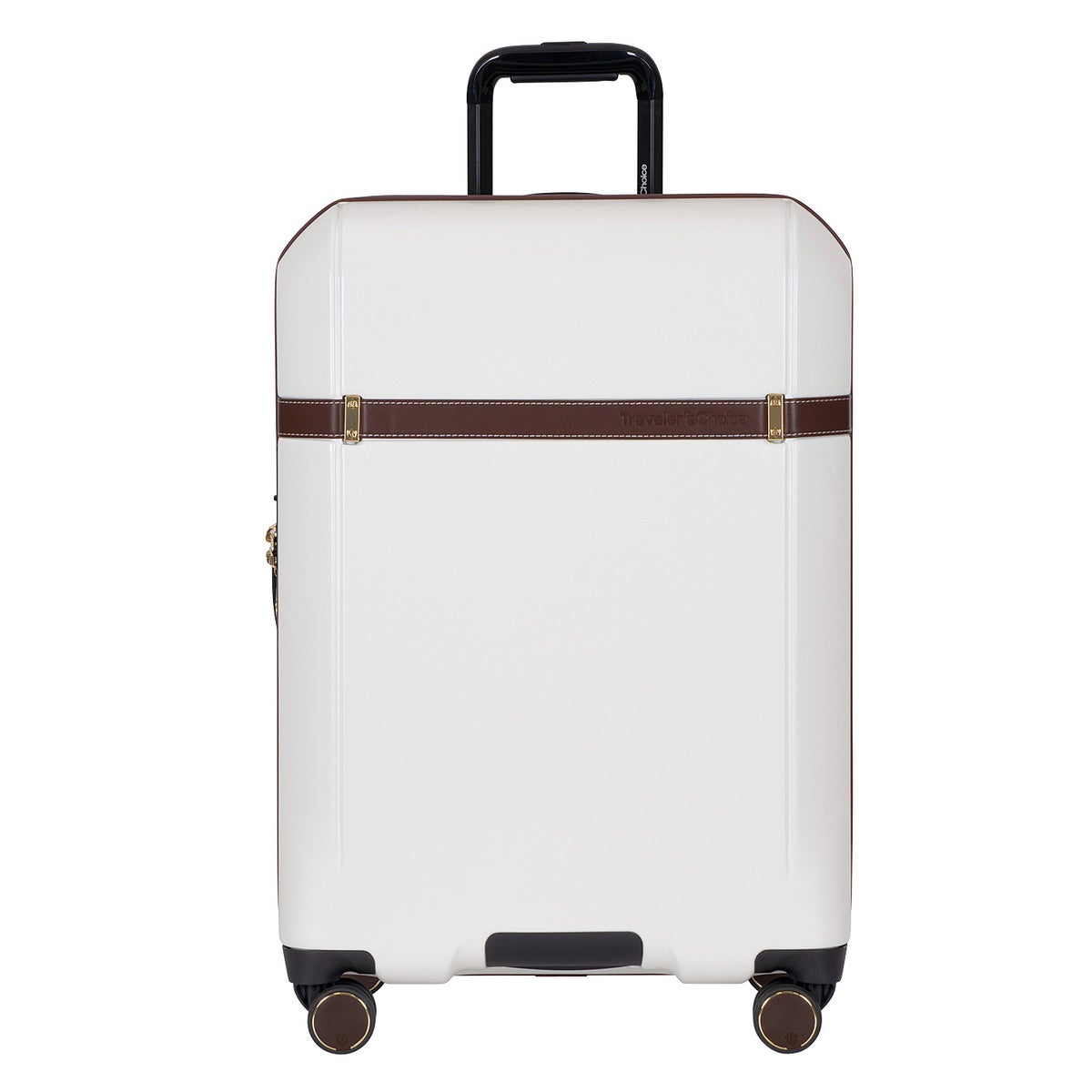 Traveler’s Choice White Candlewood II 3-piece Expandable Hardside Spinner Luggage Set