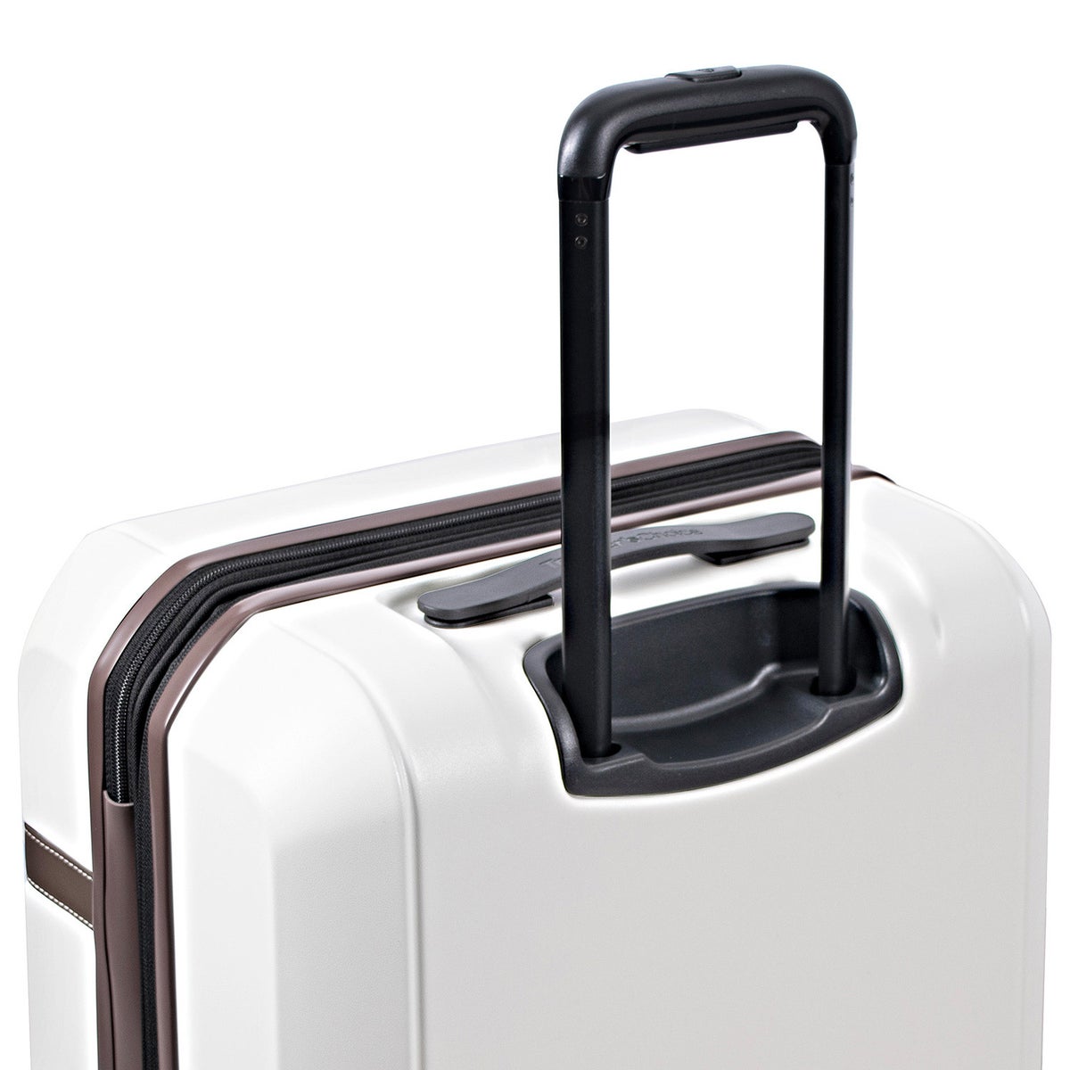 Traveler’s Choice White Candlewood II 3-piece Expandable Hardside Spinner Luggage Set