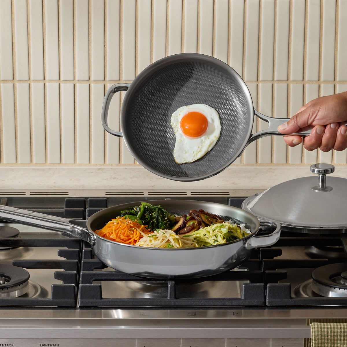 NEW - Our Place Titanium 3-piece Skillet Set
