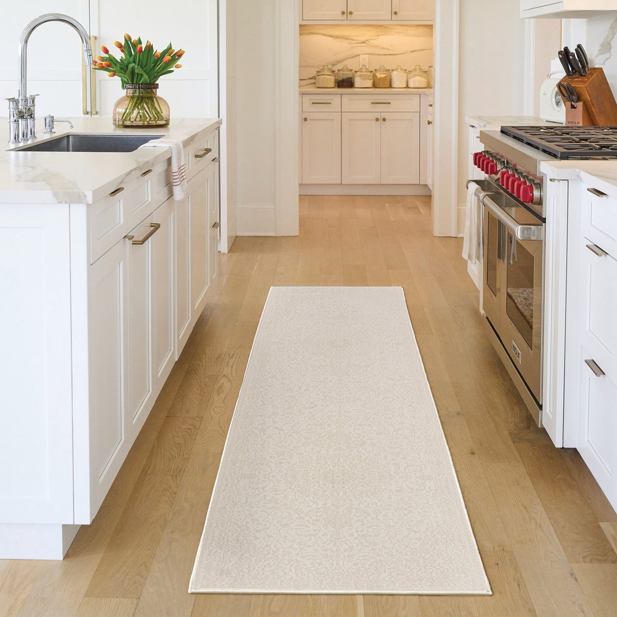 Nourison Arctic Area Rug Collection, Noelle, 2ft 3in. x 7 ft 6in.