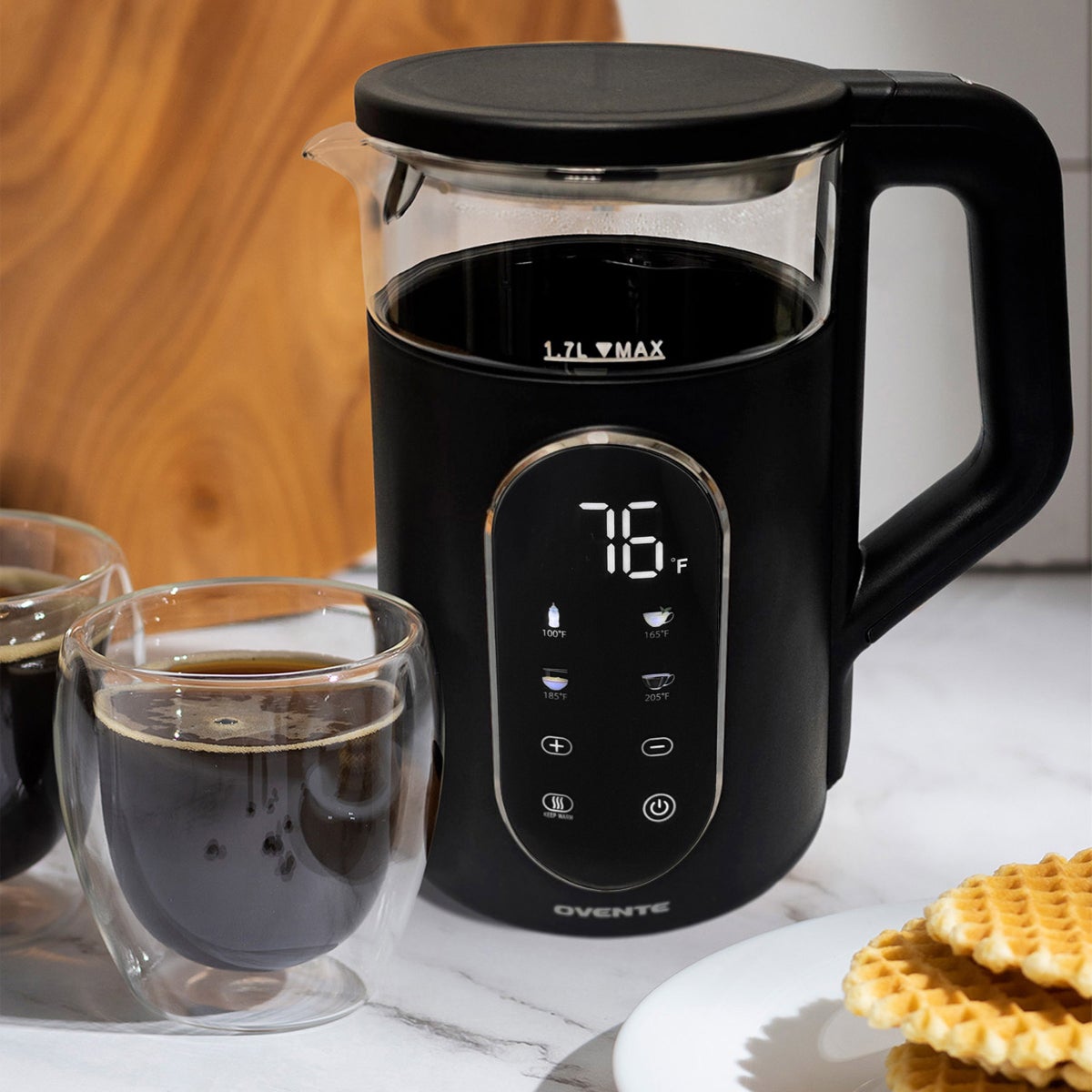 Ovente 1.7 Liter Electric Hot Water Kettle