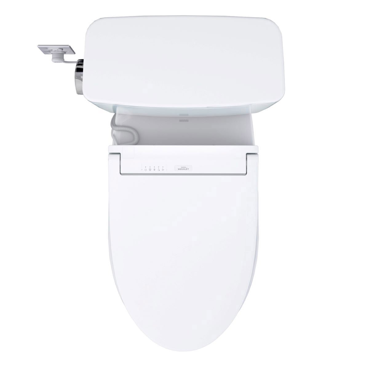 NEW - TOTO Drake 2-piece Elongated Toilet with C5 Washlet Bidet Seat