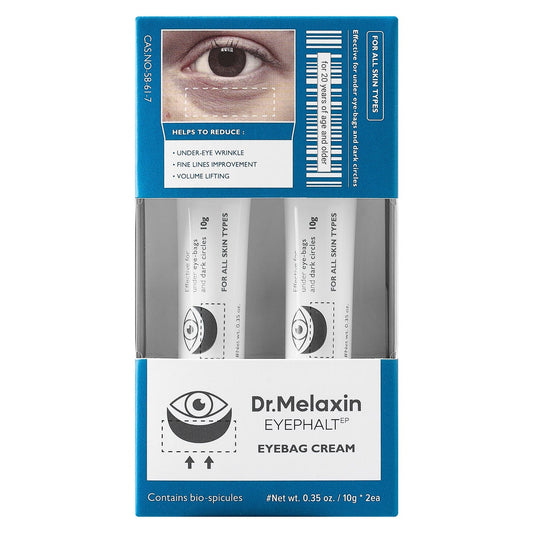 Dr. Melaxin Eyephalt Eyebag Cream 0.35 oz, 2-pack
