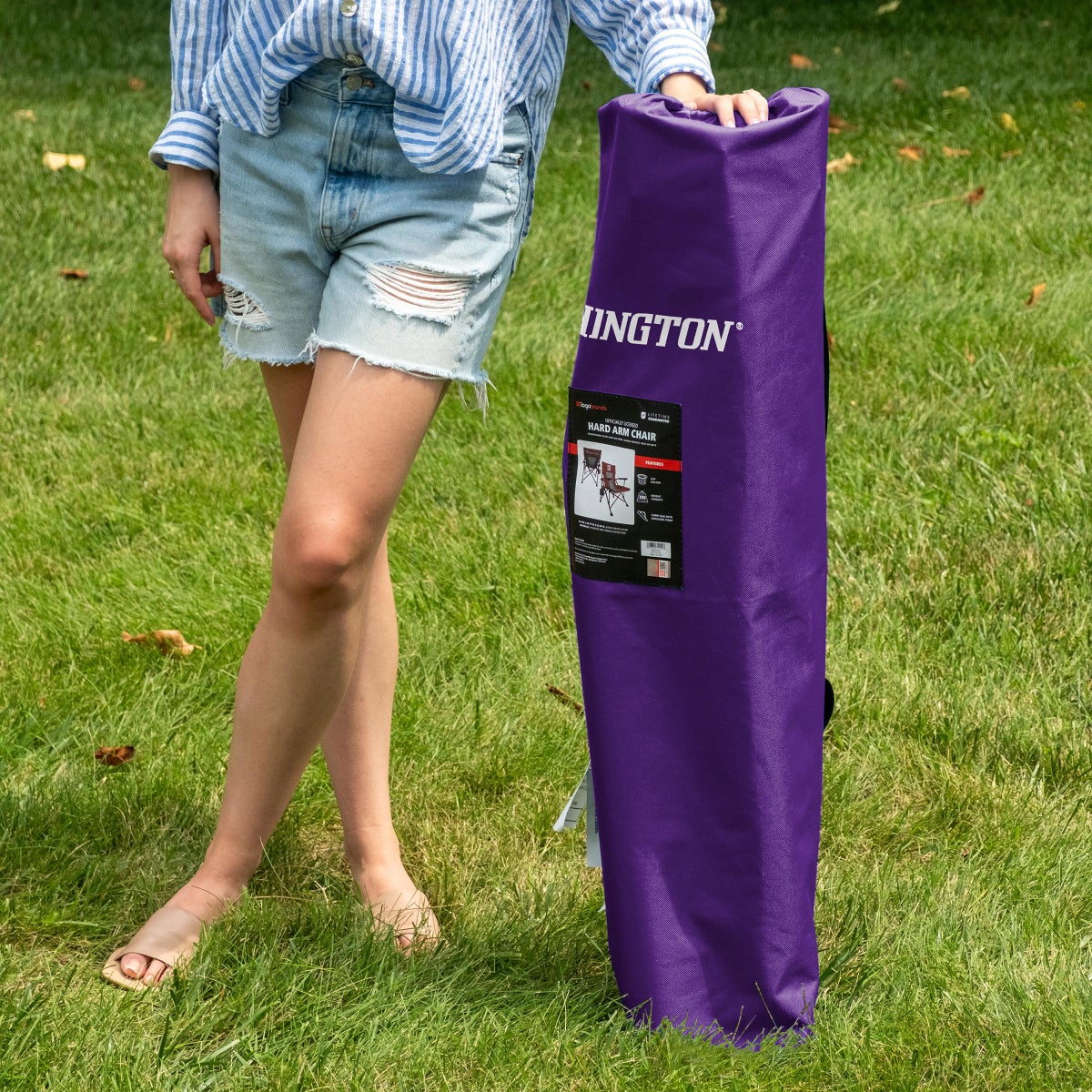 NCAA Hard Arm Chair Washington Huskies