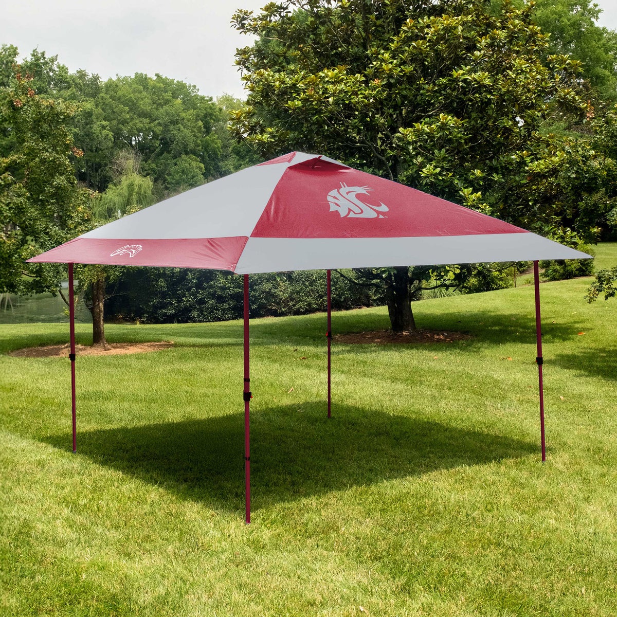 Used - NCAA 12' x 12' Pagoda Canopy - Washington State Cougars