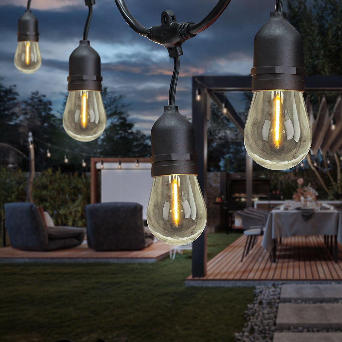 NEW - Feit 48' LED String Light