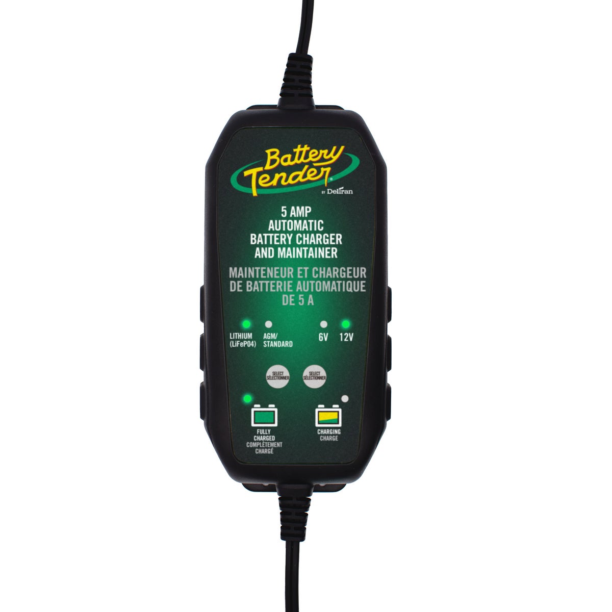 Battery Tender® 5 AMP Weather Resistant Battery Charger & Maintainer