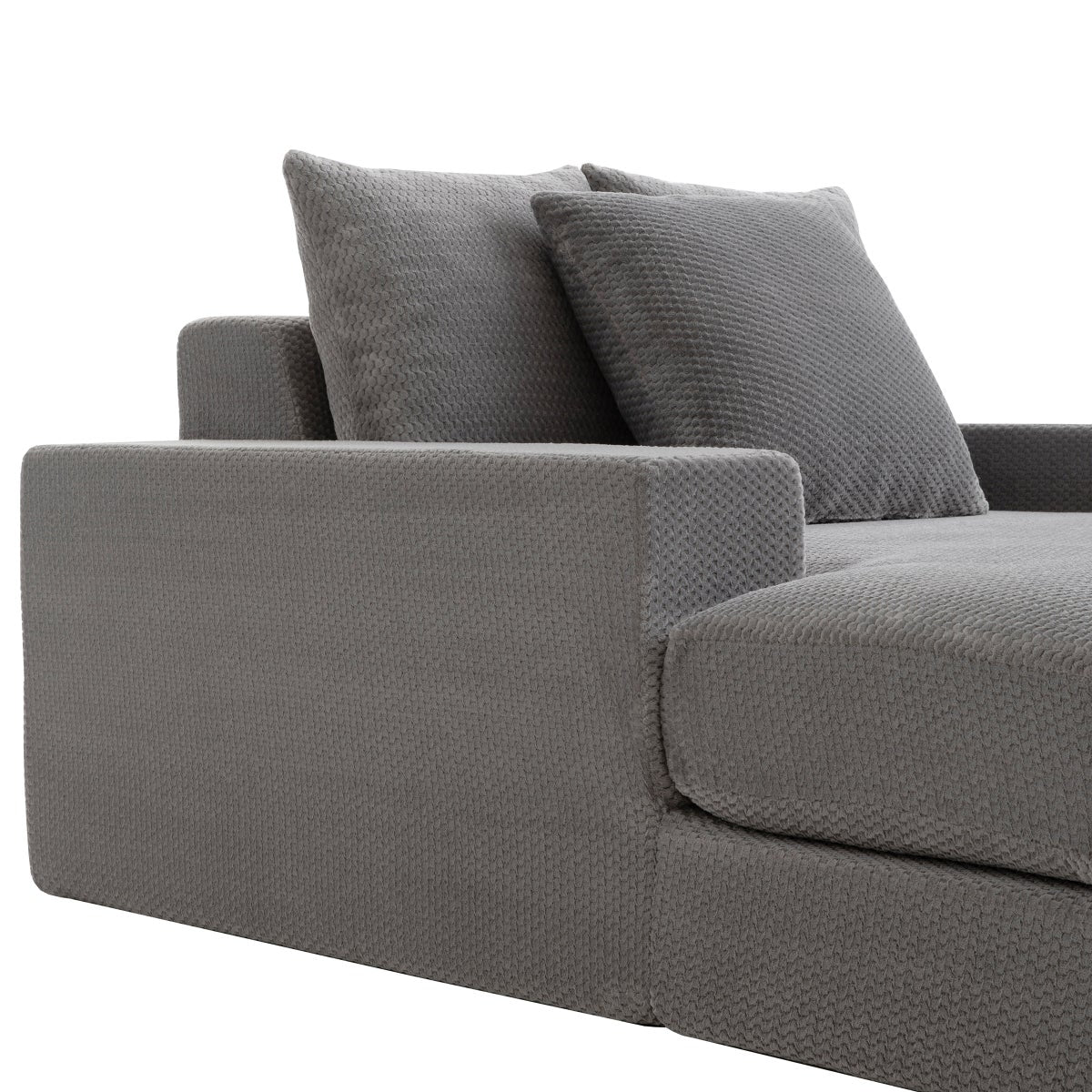 NEW - Sealy Calin Upholstered Foam Lounger