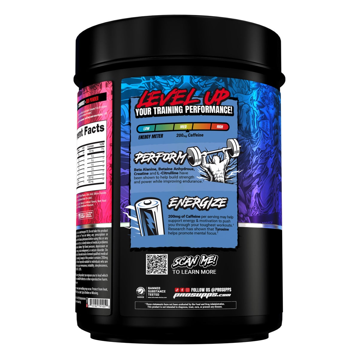 NEW - Mr. Hyde Signature Pre-Workout Multi-flavor with Creatine, 72 Servings