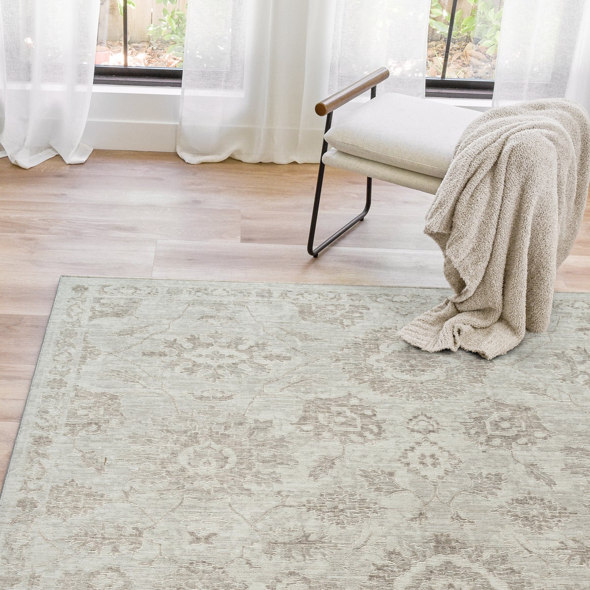Prima Area Rug Collection, Kapano Cream, 8ft. 9in. x 13ft 1in.