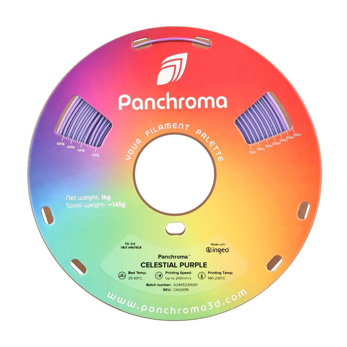 Polymaker PLA 4x1kg Fun Color 1.75mm 3D Printer Filament Colorful Bundle