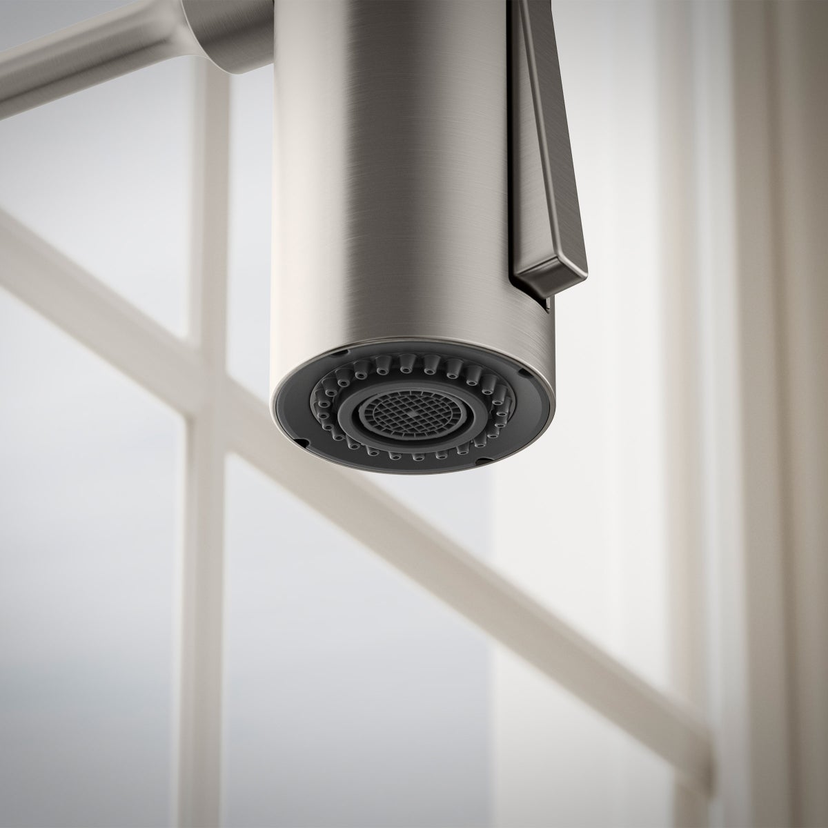 NEW  - Kohler Haku Semi-professional Kitchen Sink Faucet Stainless Steel Finish