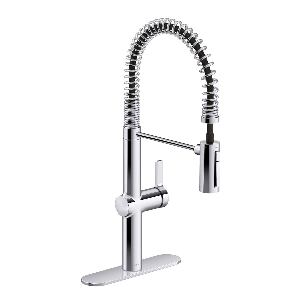 NEW - Kohler Haku Chrome Semi-professional Kitchen Sink Faucet