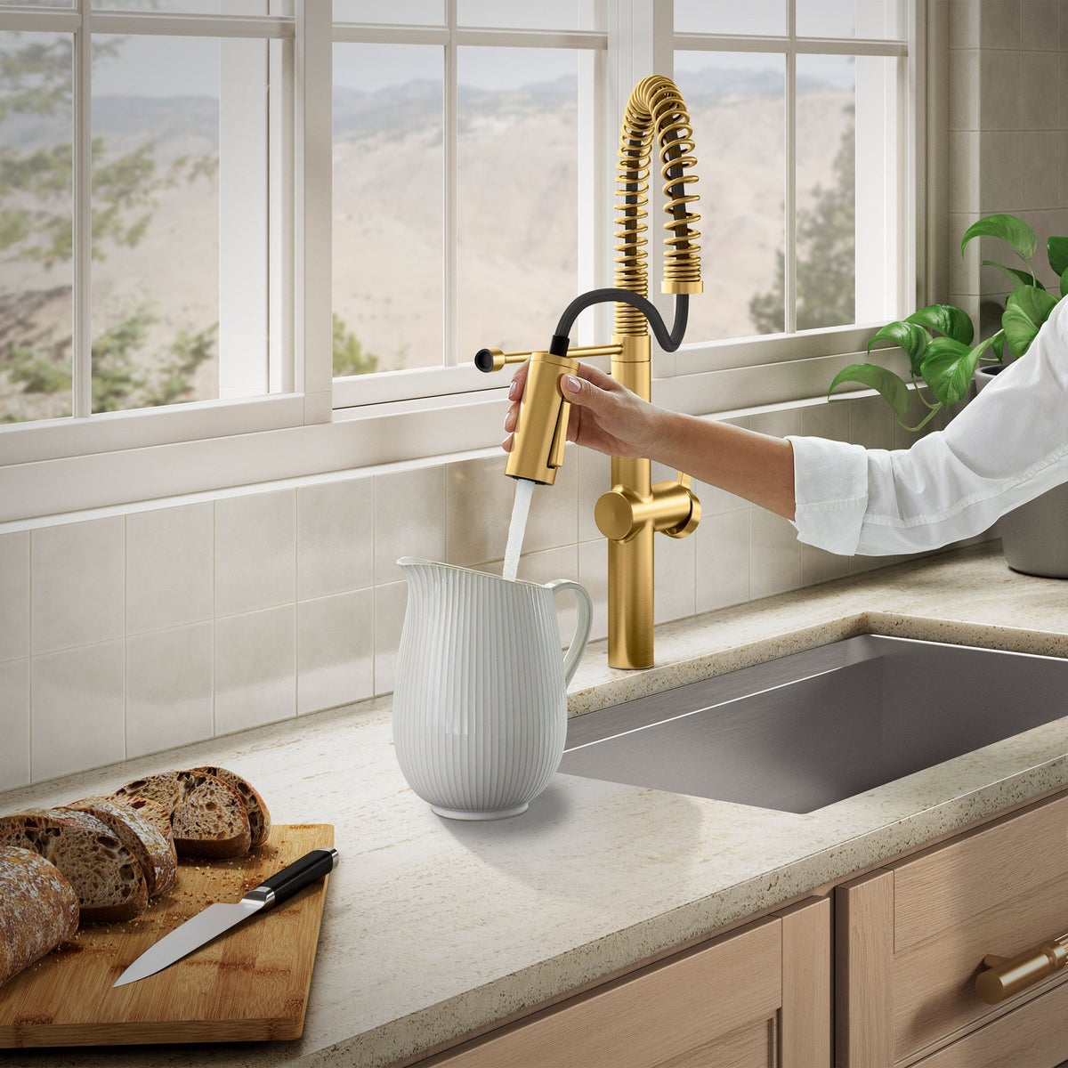 Kohler Haku Semi-professional Kitchen Sink Faucet