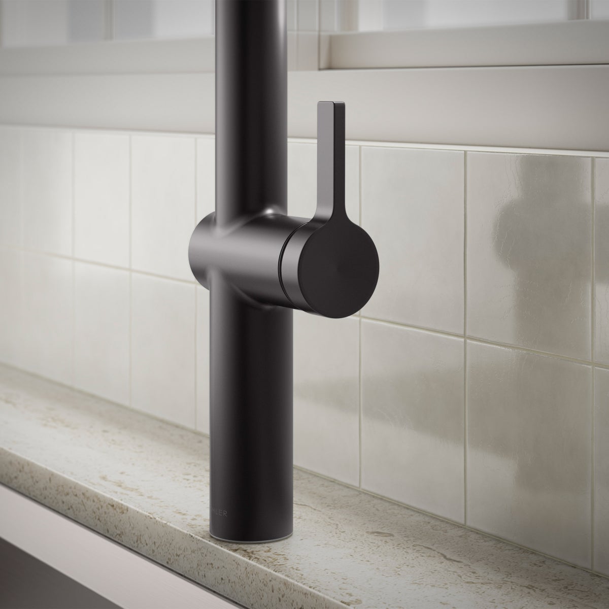 NEW - Kohler Haku Matte Black Semi-professional Kitchen Sink