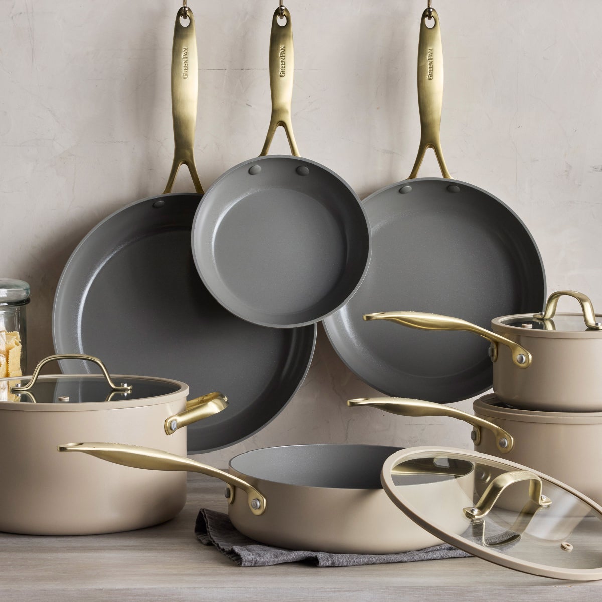 NEW - GreenPan Jewel Pro 11-piece Cookware Set