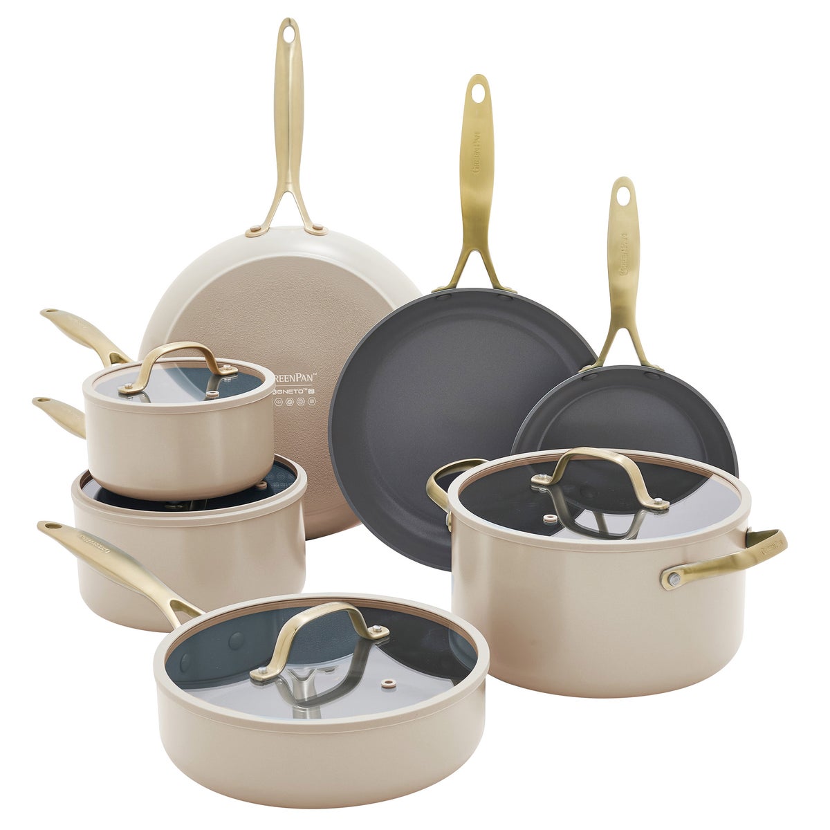 NEW - GreenPan Jewel Pro 11-piece Cookware Set