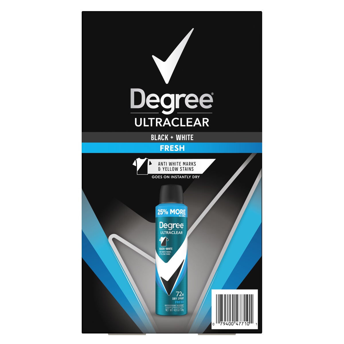 NEW - Degree Antiperspirant Deodorant Spray, 4.8 oz, 3-pack