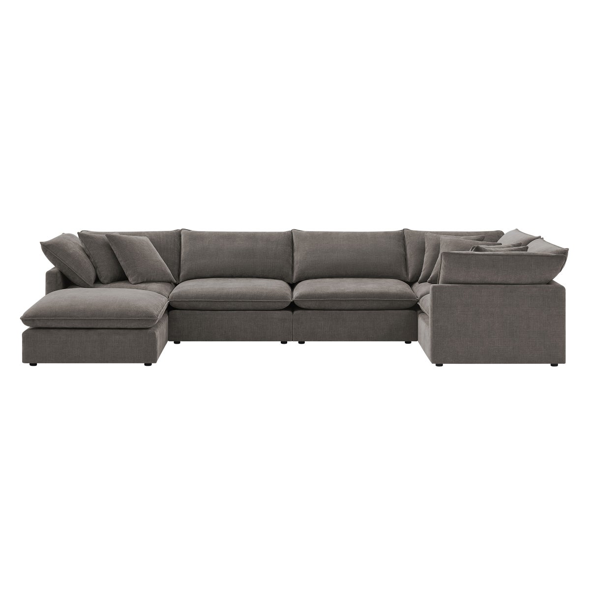 Mira 6-piece Fabric Modular Sectional