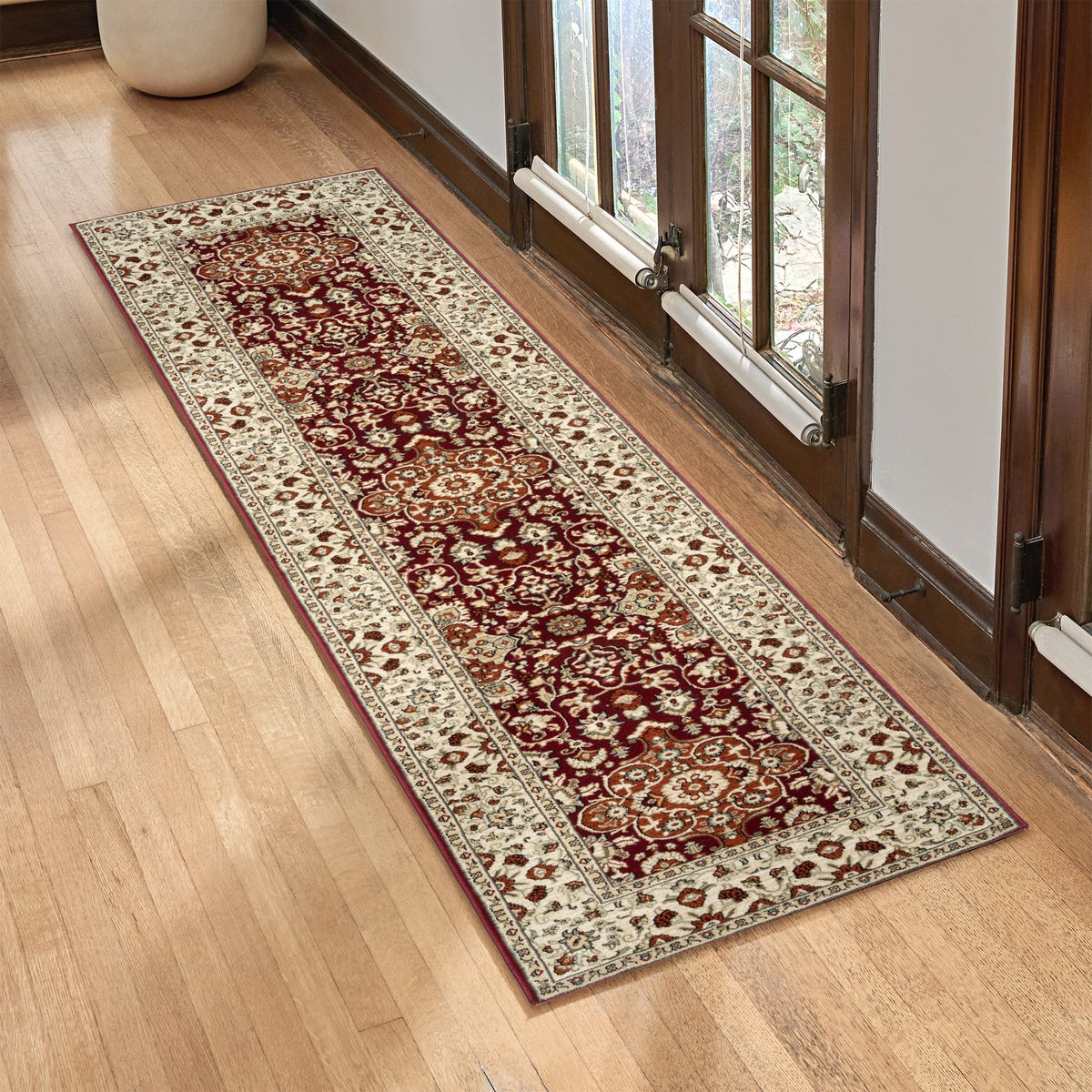 Thomasville Timeless Classic Area Rug Collection, Marnie Red, Rug Size: 5 ft. 3 in. by 7 ft. 5 in.