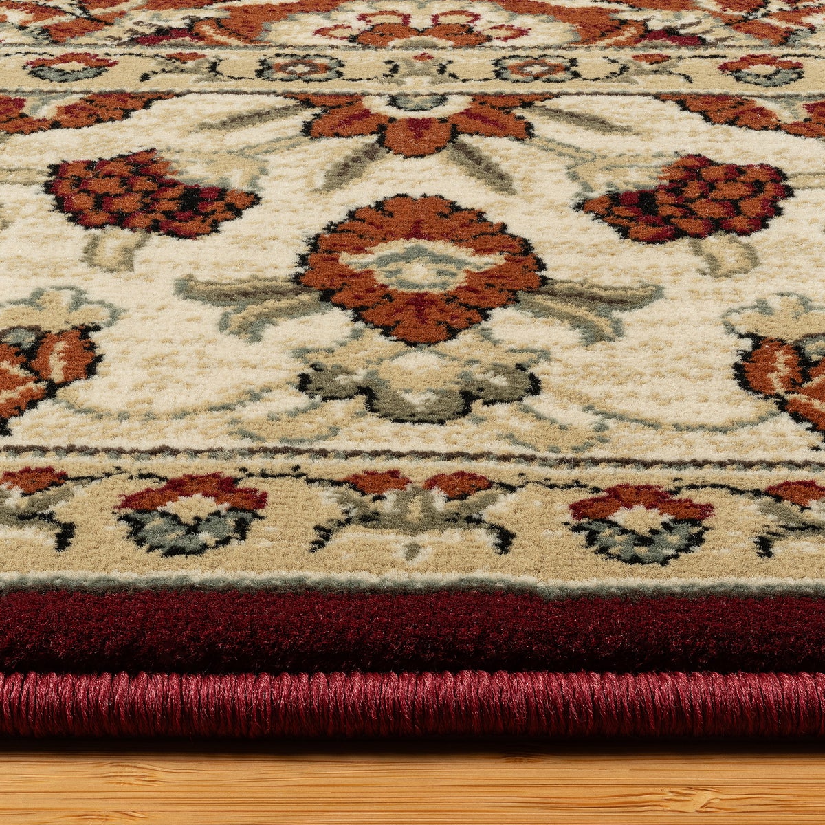 Thomasville Timeless Classic Area Rug Collection, Marnie Red, Rug Size: 5 ft. 3 in. by 7 ft. 5 in.
