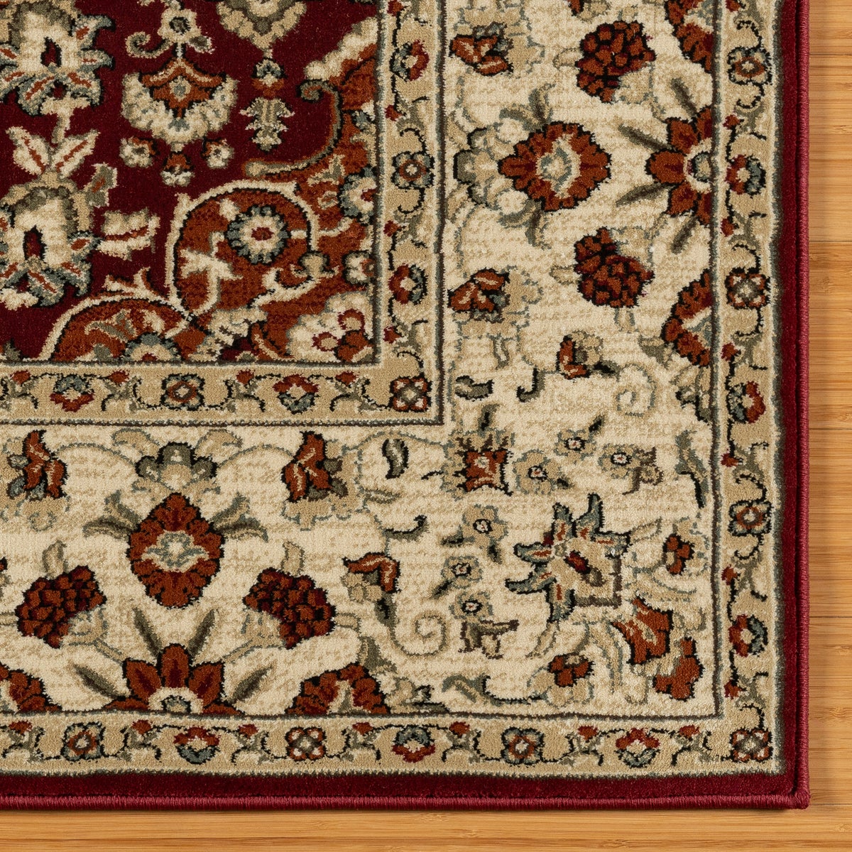 Thomasville Timeless Classic Area Rug Collection, Marnie Red, Rug Size: 5 ft. 3 in. by 7 ft. 5 in.
