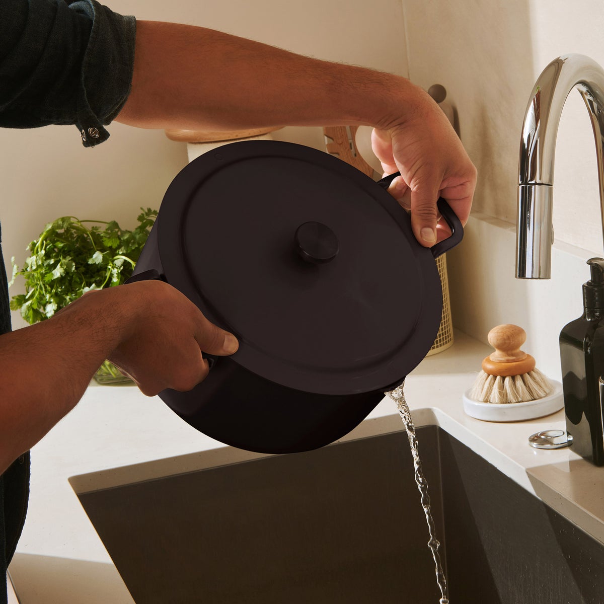 NEW - Our Place 14-piece Essentials Ceramic Nonstick Cookware Set