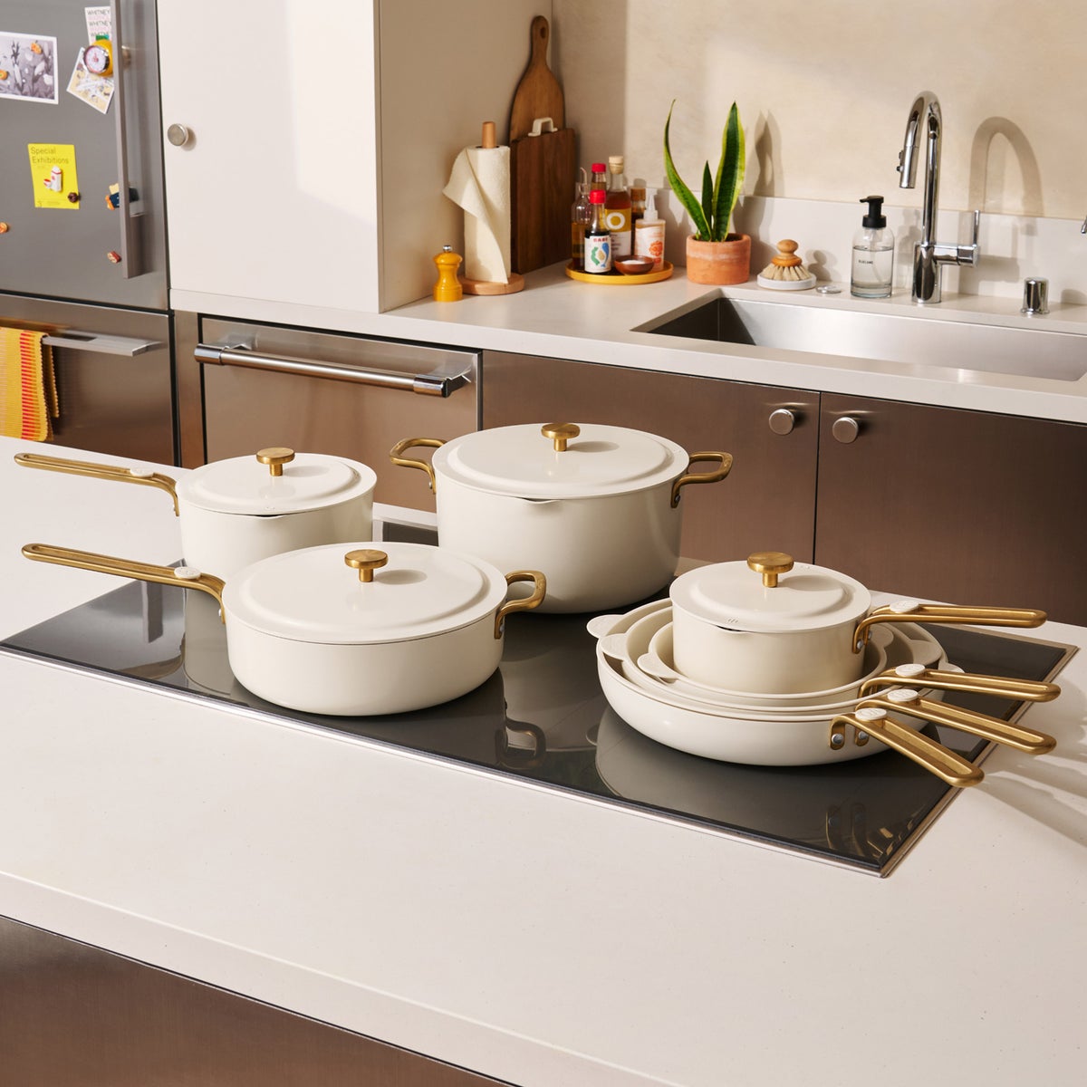 Our Place 14-piece Essentials Ceramic Nonstick Cookware Set