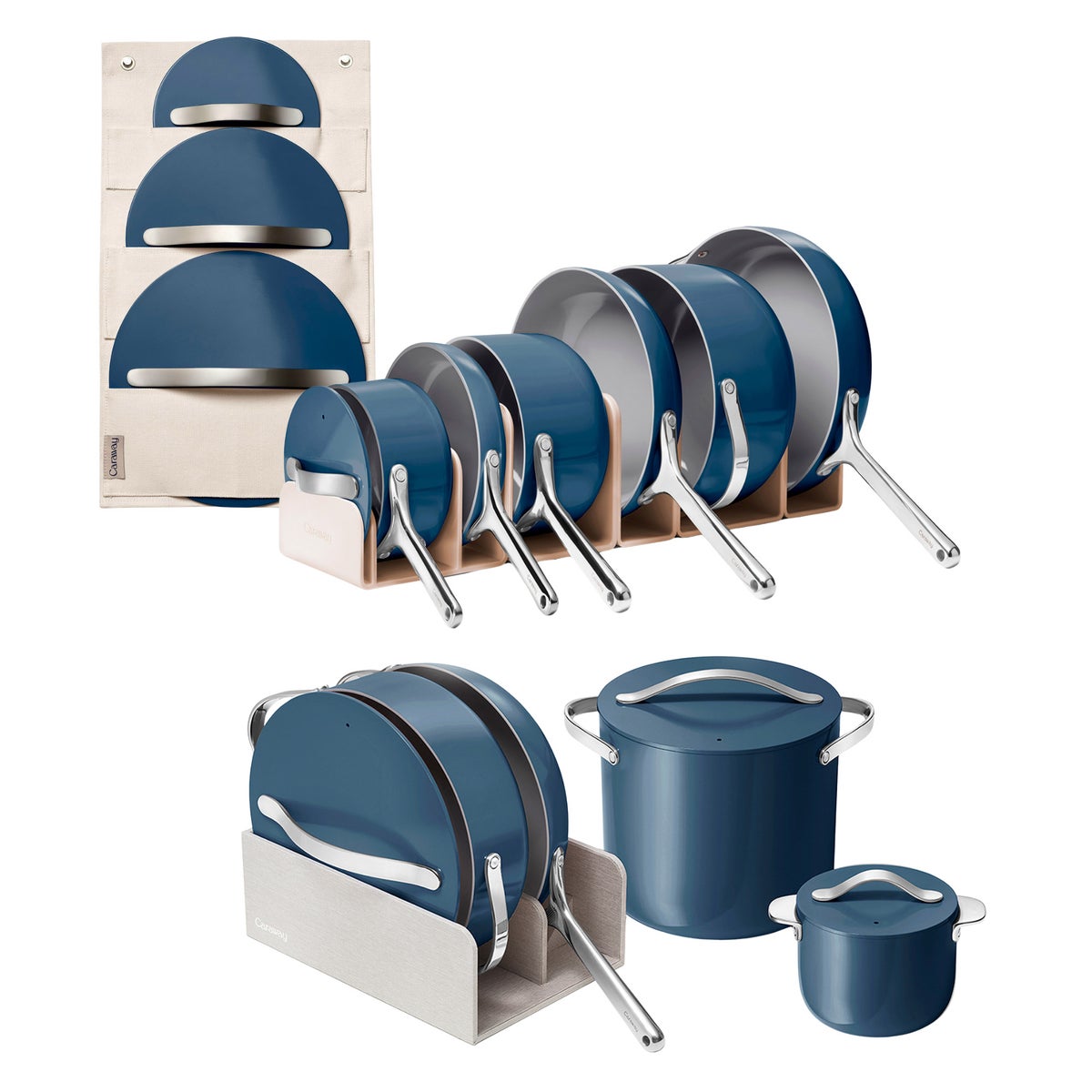Caraway 24-piece Ceramic Non-stick Cookware Set