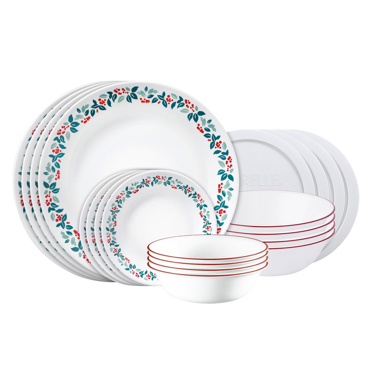 Corelle Winter Berries 20-piece Dinnerware Set