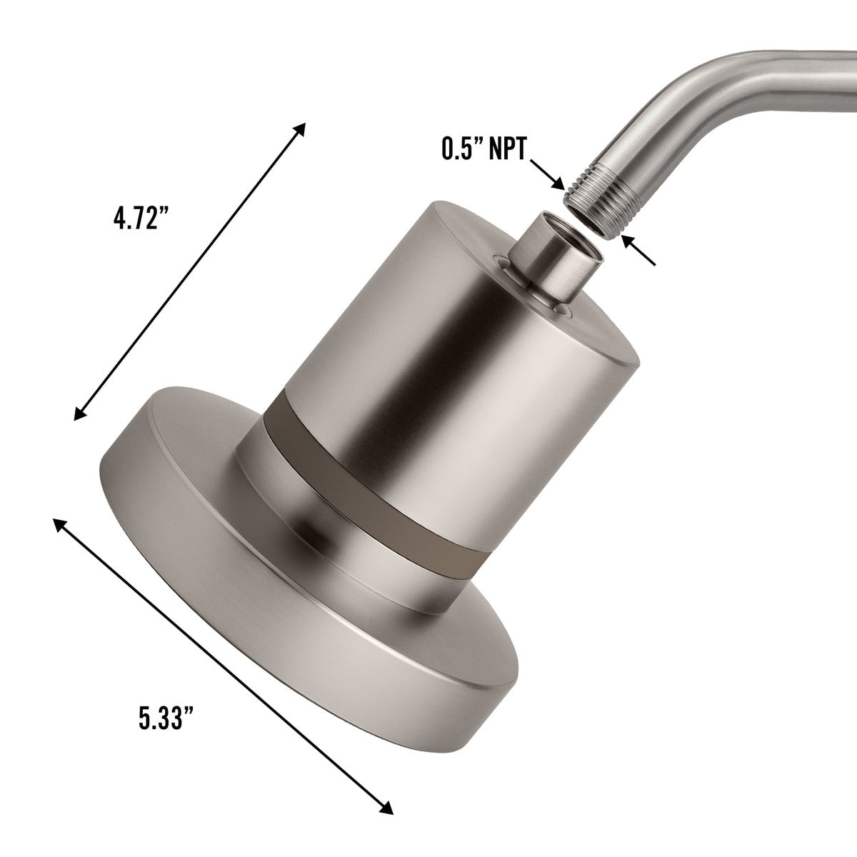 The Jolie Filtered Showerhead Bundle with Replacement Filters
