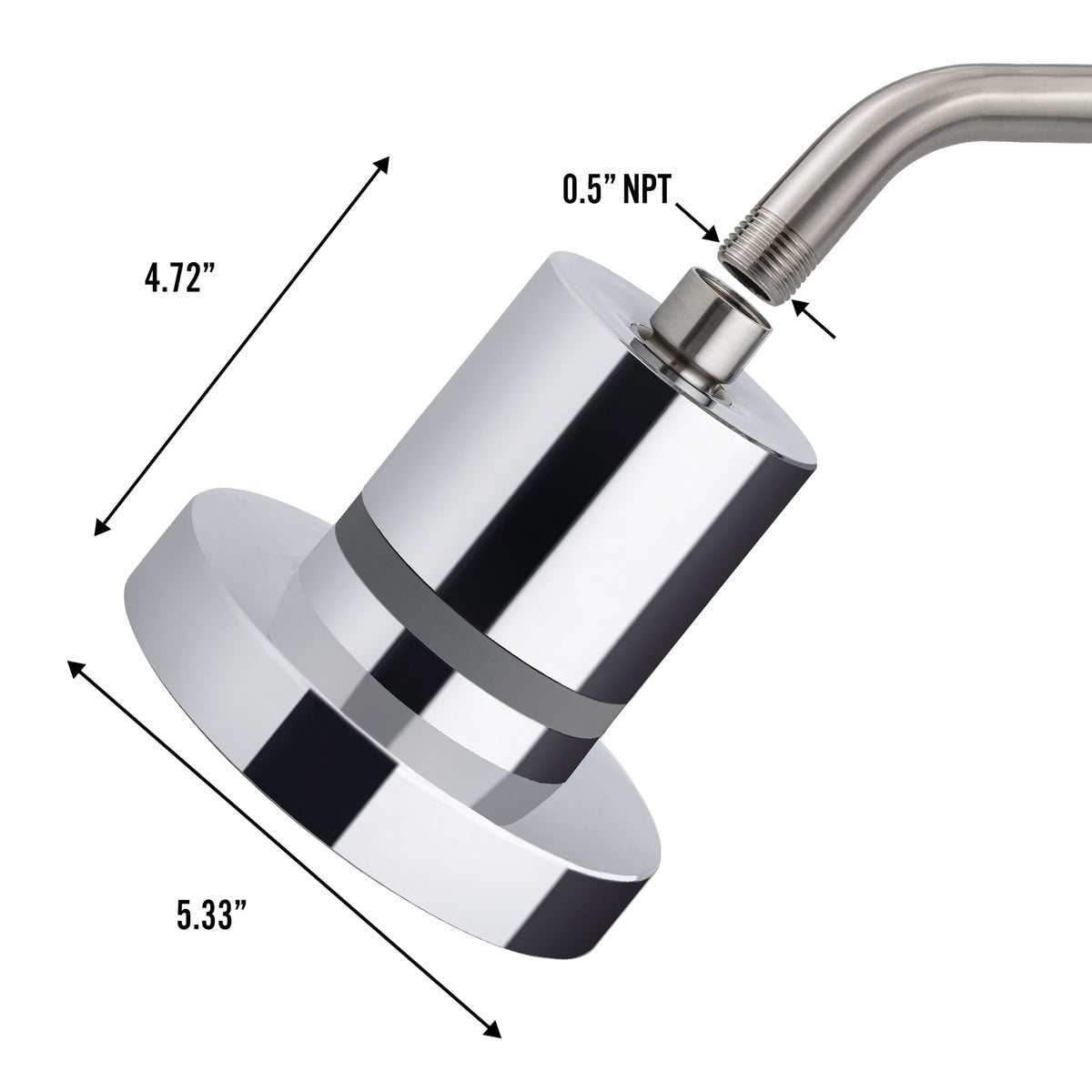 NEW - The Jolie Filtered Showerhead Bundle with Replacement Filters