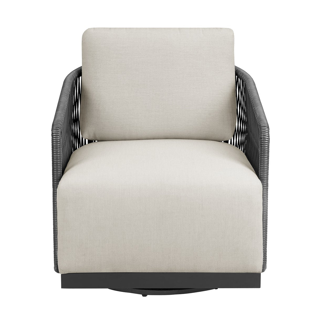 NEW - Henredon Annalise Outdoor Patio Swivel Lounge Chair