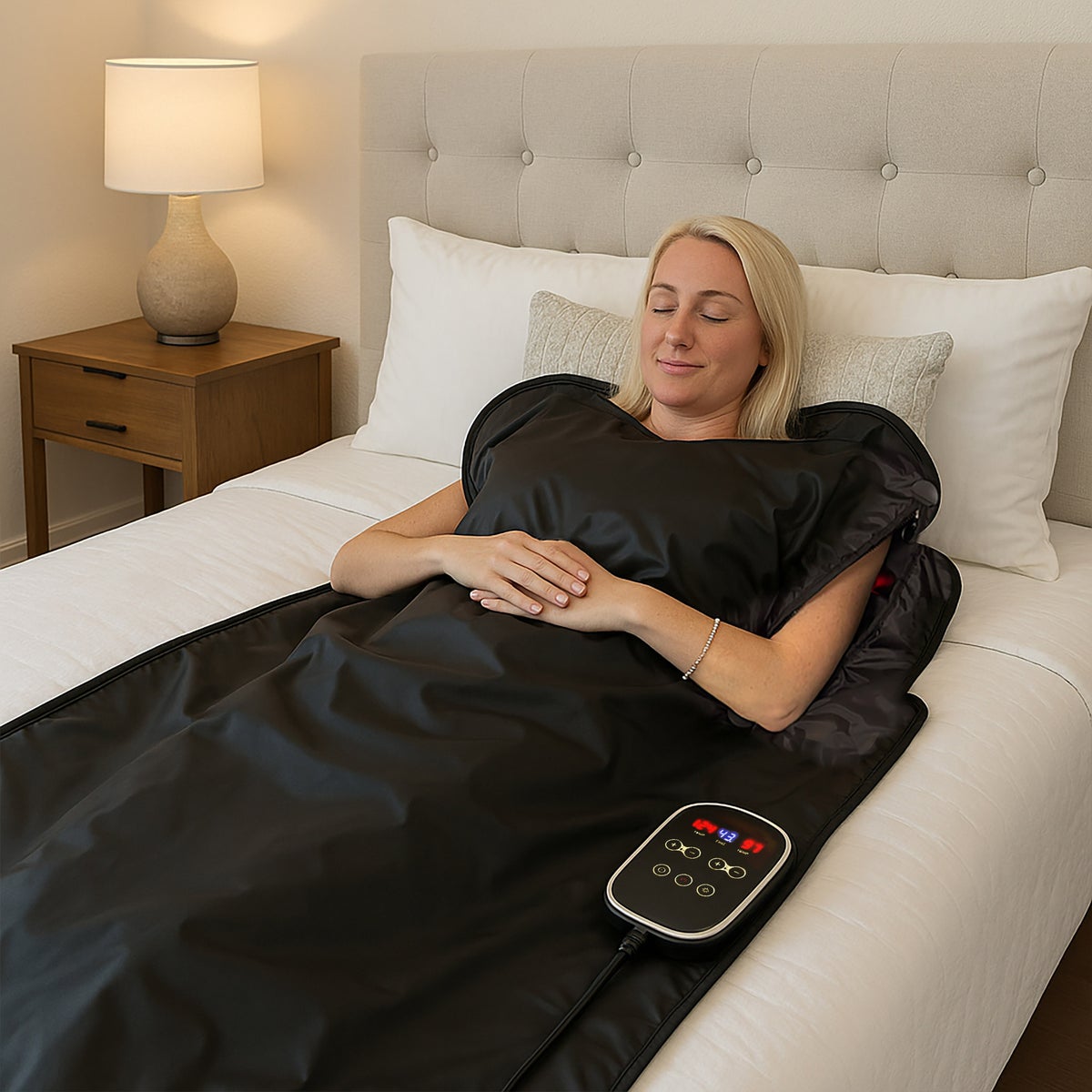 LifeTrend Sauna Blanket with Red Light Therapy