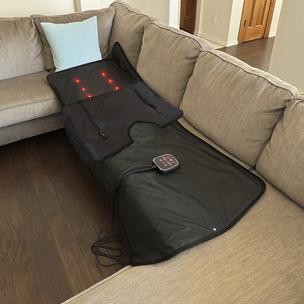 LifeTrend Sauna Blanket with Red Light Therapy