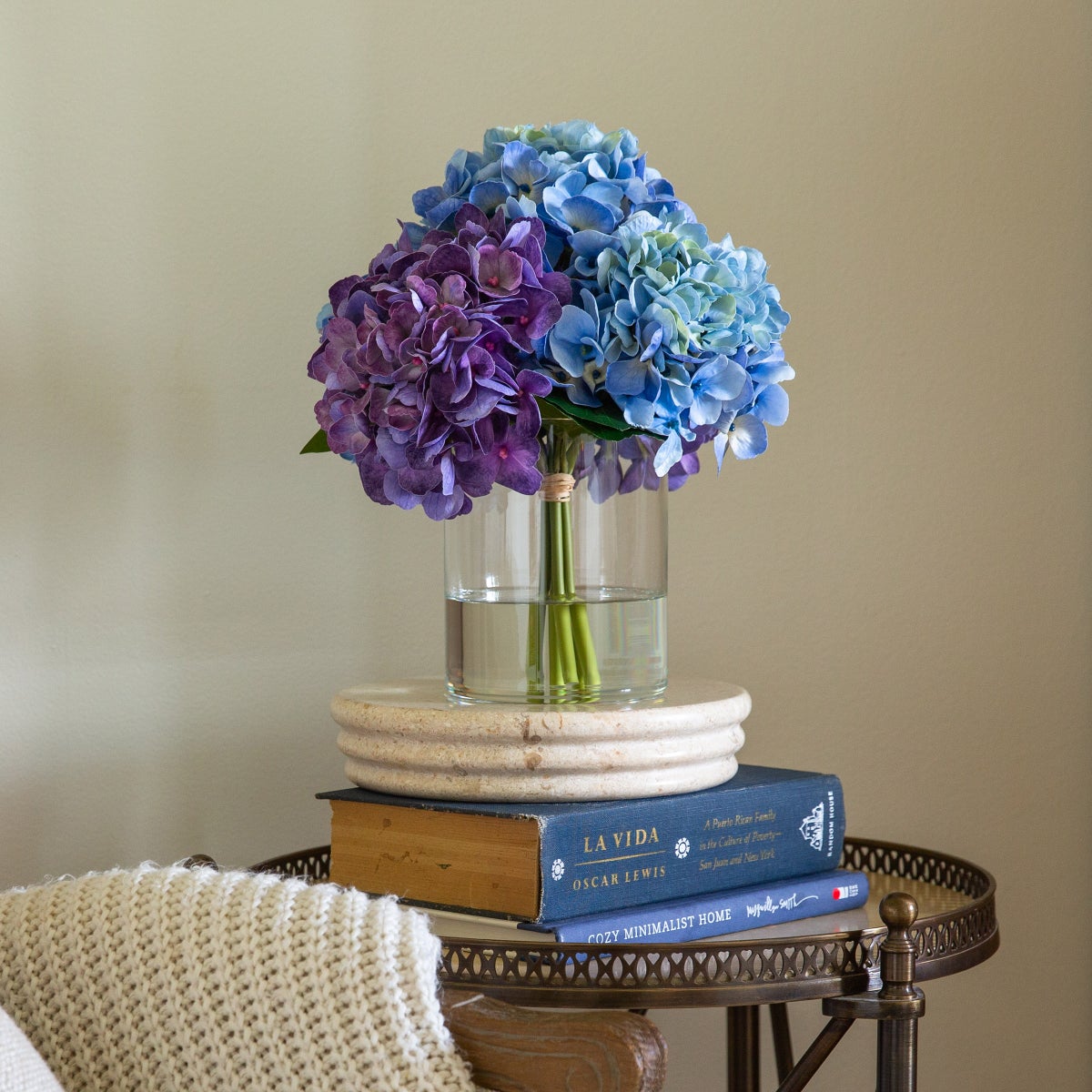 Faux 12 " Hydrangea Arrangement