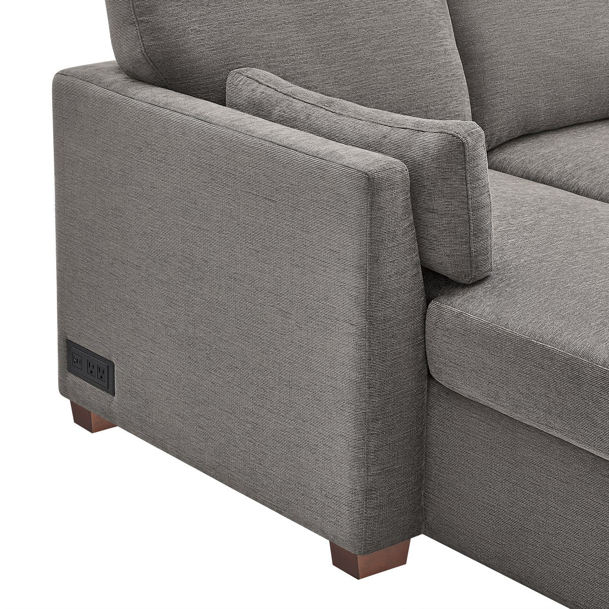 Coddle Luke Sleeper Sectional with Reversible Chaise and Storage