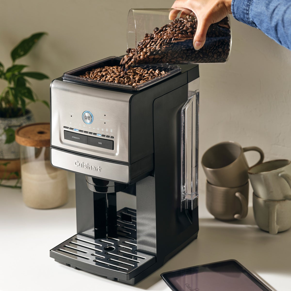 NEW - Cuisinart Custom Grind & Brew Single-Cup Coffee Maker