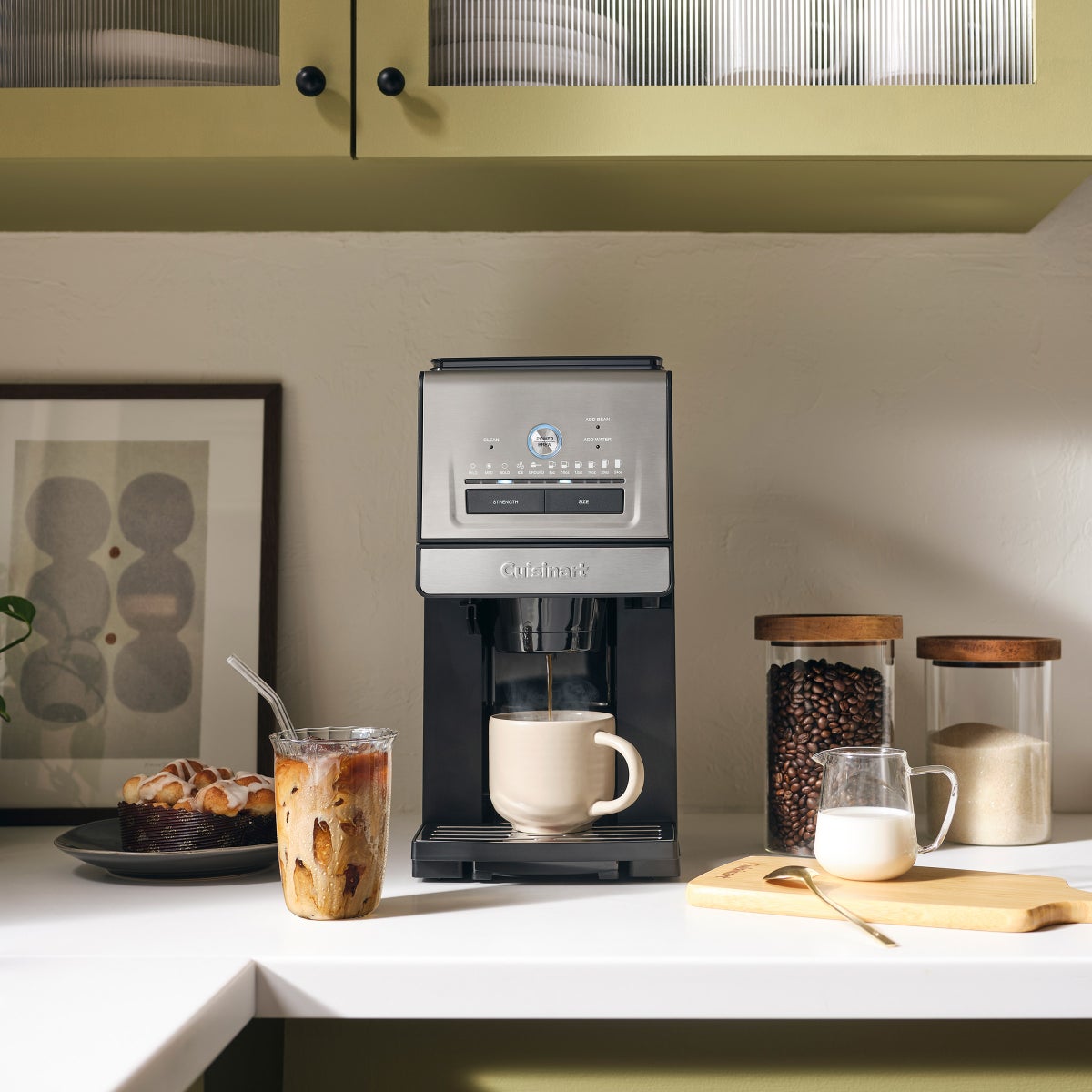 NEW - Cuisinart Custom Grind & Brew Single-Cup Coffee Maker