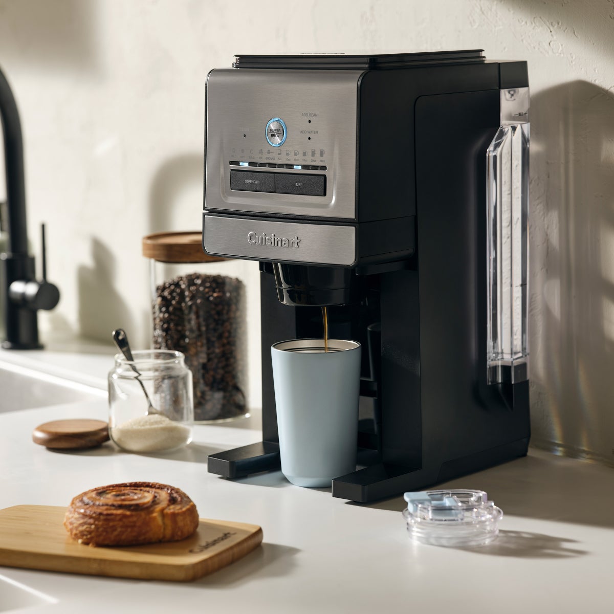 NEW - Cuisinart Custom Grind & Brew Single-Cup Coffee Maker