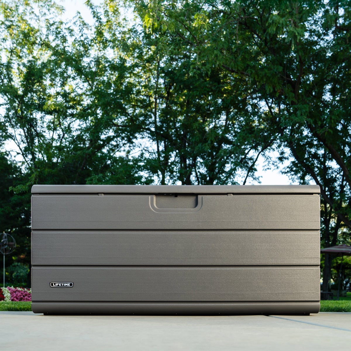 Lifetime 170-Gallon Resin Outdoor Storage Deck Box