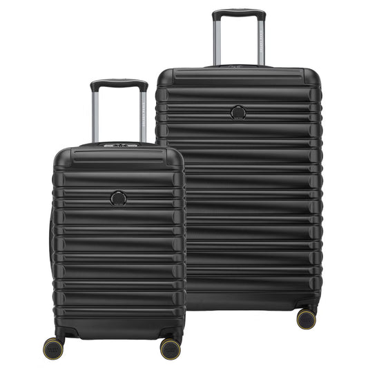 Delsey Paris Black Hardside Luggage Set