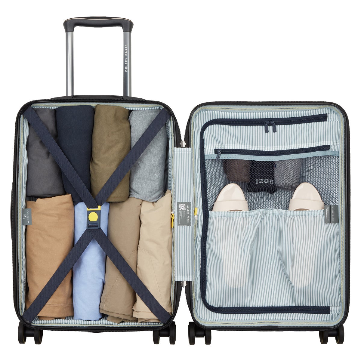 NEW - Delsey Paris 2-Piece Hardside Luggage Set
