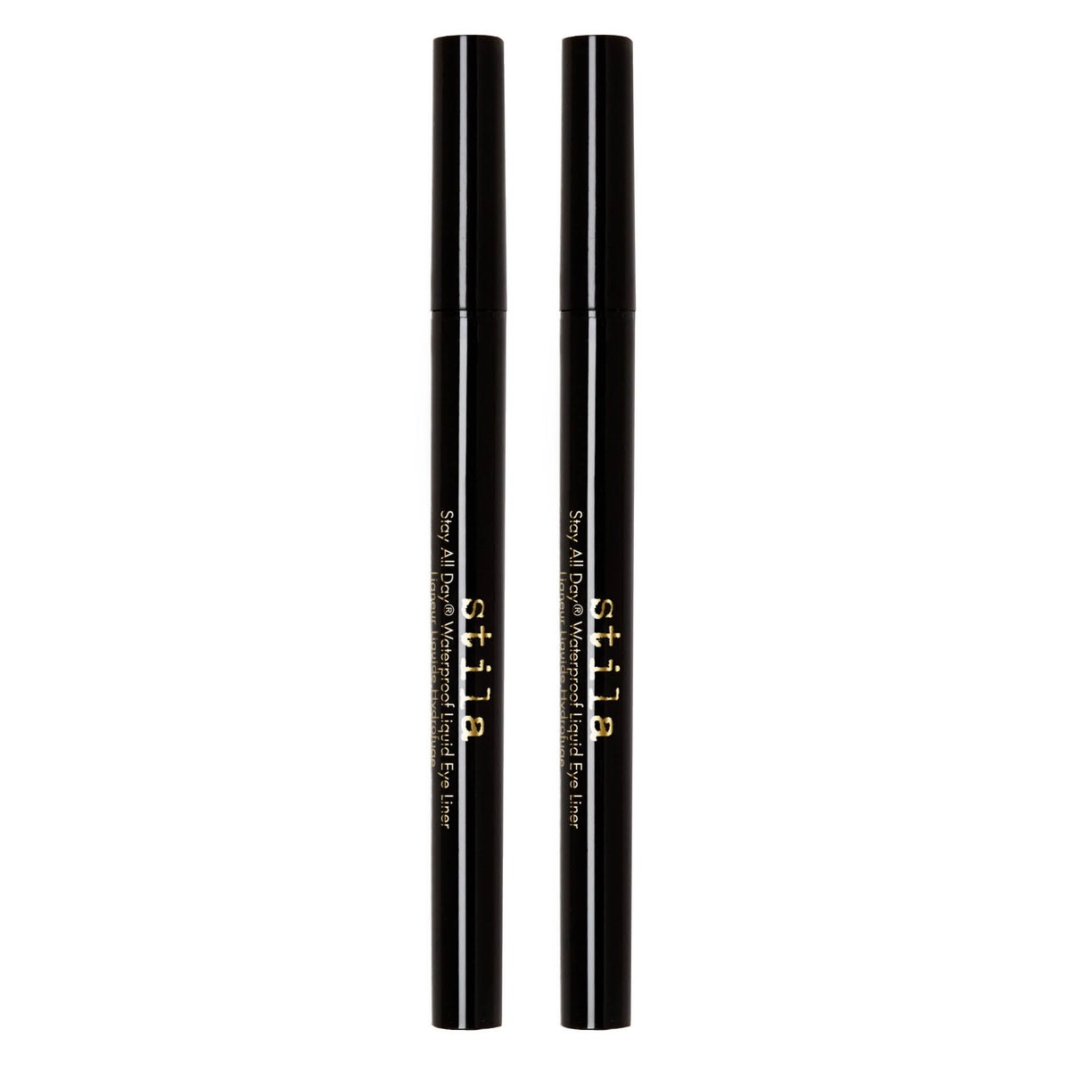 Stila Cosmetics Stay All Day Waterproof Liquid Eye Liner, .016 fl oz, 2-pack