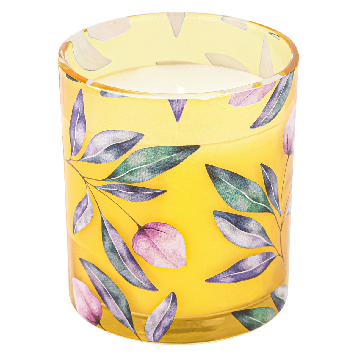 NEW - Simply Indulgent 7oz Floral Candle Set, 6-pack
