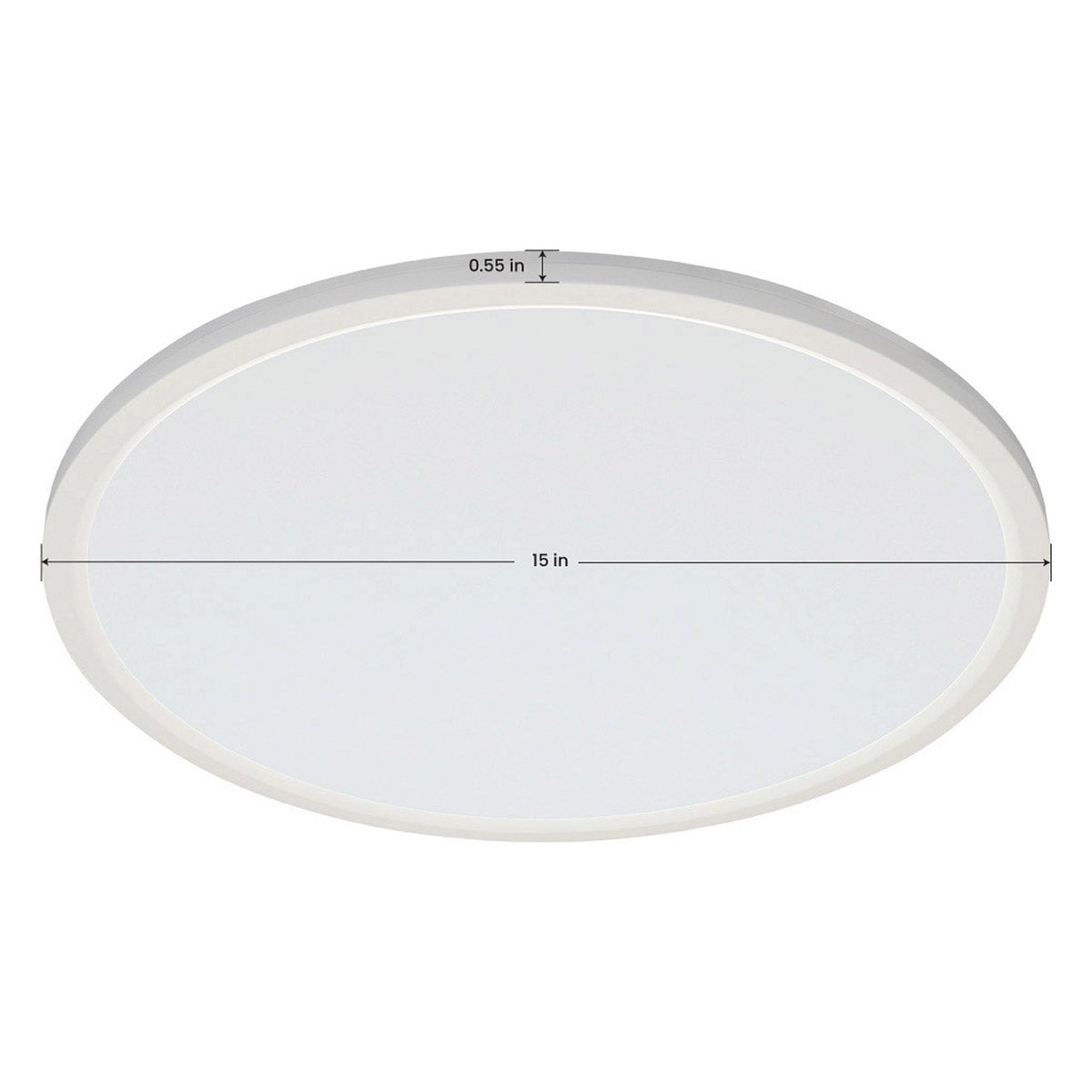 Feit Electric 15” Round Ceiling Fixture with Night Light