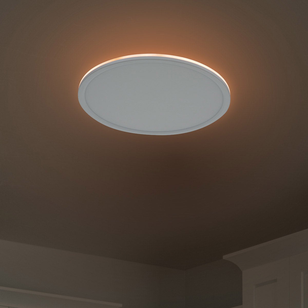 Feit Electric 15” Round Ceiling Fixture with Night Light