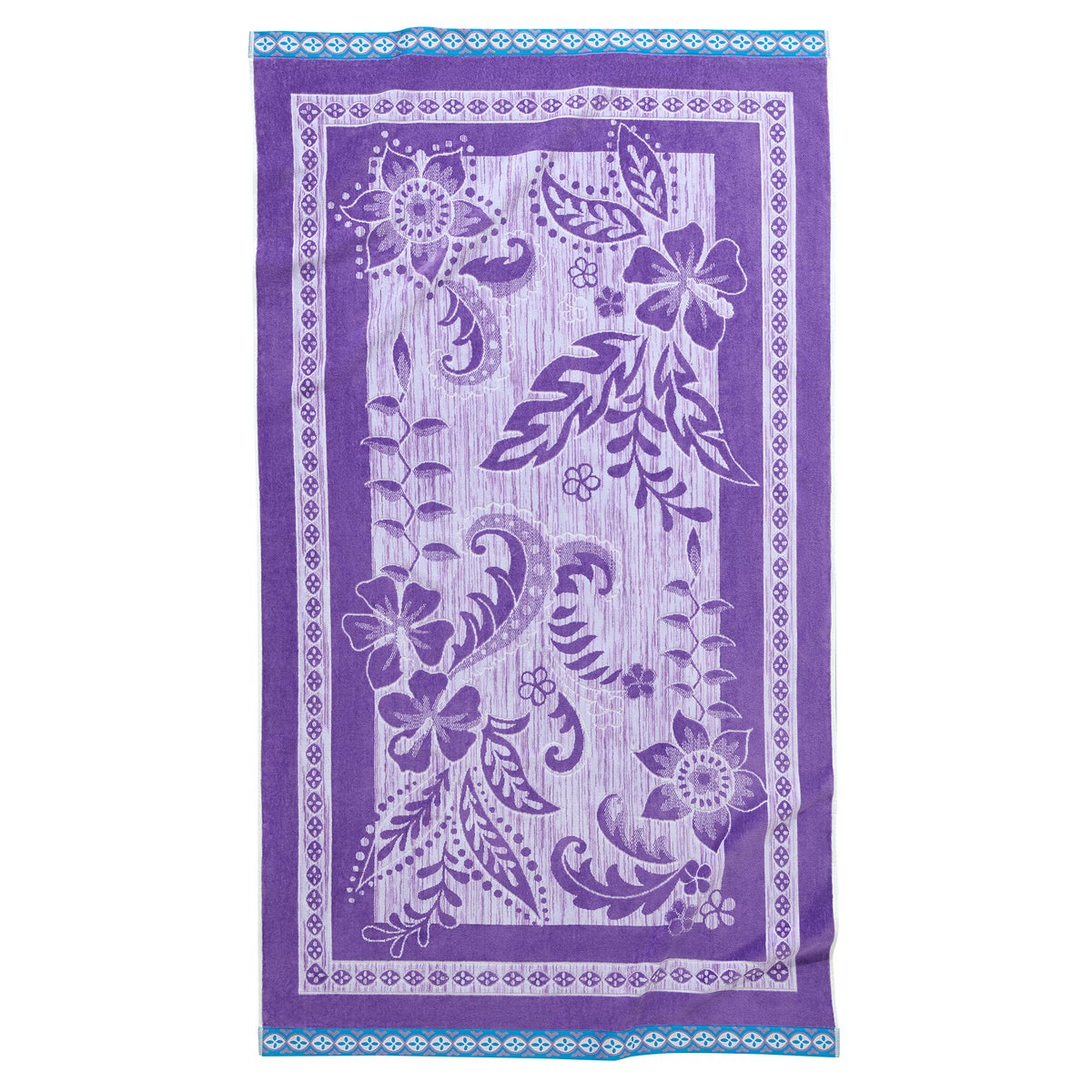 Reversible Jacquard Beach Towel, 2-pack
