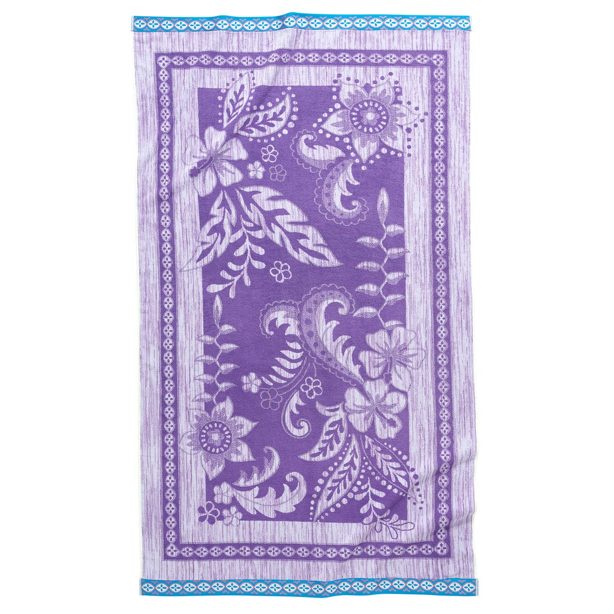 Reversible Jacquard Beach Towel, 2-pack