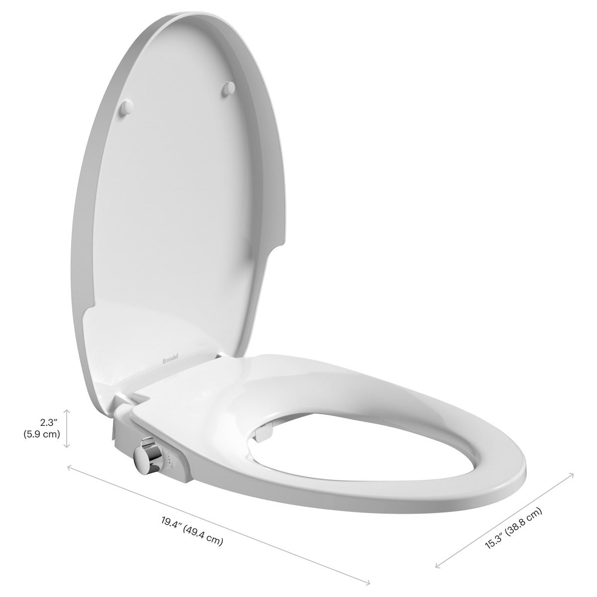 NEW - Brondell Swash CL150 Elongated Bidet Toilet Seat